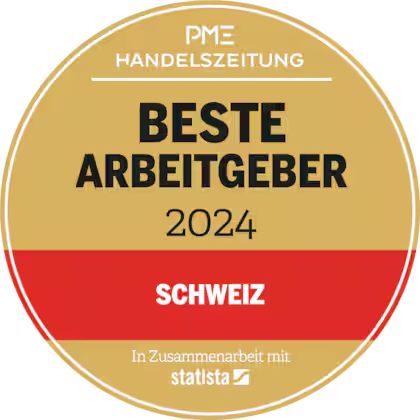 PME Handelszeitung Beste Arbeitgeber 2024 Schweiz Logo